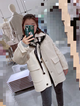 MM麦檬 国内专柜正品代购 2019冬款双面尼短外套5AA170651Q-1680