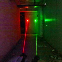Laser flashlight dual-purpose Tube clamp sight infrared laser sight sight LED bright flashlight