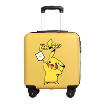 Childrens trolley case cute cartoon suitcase for boys and girls small light password boarding case 18 inch 20 suitcase