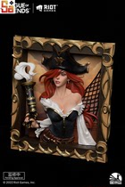(Scheduled) Saga Model Play Kaitian "League of Legends" Bounty Hunter Miss Doom Stereo Photo Frame