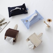 * Toilet paper tissue bag fabric tissue box can be hung cute hanging restaurant cartoon roll cloth cover Japanese car home