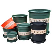New thickened flowerpot pot balcony household plastic creative personality flowerpot large planting orchid clearance flowerpot