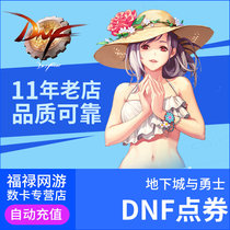 Underground city and warrior RMB 220 / DNF / DNF / DNF / dnf2200 automatic recharge