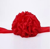  Photo studio photography props Groom big red flower red hydrangea wedding car decoration Groom hydrangea