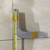 Hot-dip galvanized flat iron Horizontal Elbow 90 degree grounding flat iron finished bending L-type flat steel Lightning arrester with right angle sickle Bend
