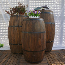 Oak wine barrel decoration wooden beer wine barrel bar solid wood wine barrel decoration exhibition wedding props decoration