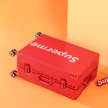 Suitcase 24 inch male and female pull bar box universal wheel 28ins net red new password leather case 26 trendy fashion