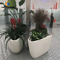 Creative FRP flower pot flower pot flower shop flower shop flower bowl style flower stand beautiful Chen decorative ornaments floor vase