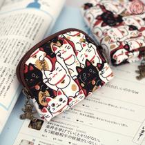 Zero Wallet Cloth Art 2021 New Womens Wallet Korea Ins Zero Money Intake Bag Canvas Wallet Small Bub Bag 2