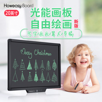 Good easy to write 20 inch childrens writing board teaching writing board hand-painted drawing board office meeting room LCD small blackboard