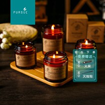 Smokeless handmade scented candle fragrance plant DIY romantic wax gift soybean 90 200g