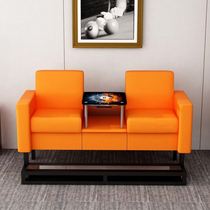 Casual Stool New Customizable Leather View Ball Chair Watch Ball Chair Tea Table High-end Accessories Double Sofa Chair Retro