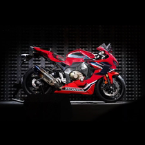 Pole Maker CBR650R Modified Carbon Fiber FireBlade Fixed Wind Wing Fuel Tank Under the Hood Of The Backflow Hump Front Fender