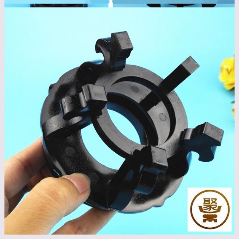 Ostrich egg base Ostrich egg tray Plastic red Ostrich egg carving crafts Egg tray Egg carving base frame