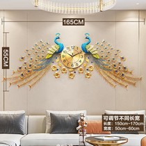 Peacock Wall Clock Living Room Modern Creative Clock European Mute Bedroom Wall Clock Home Quartz Clock Phoenix Clock s