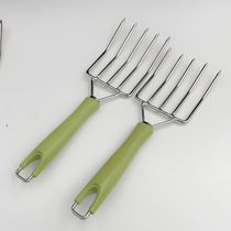 Mung bean sprouts hand-held fishing powder meal fried noodles bean sprouts fork commercial vegetable stall canteen fishing rice noodles selling bean sprouts mixed rice