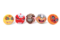Midsummer Night Qmonster Peking Opera Face Sound Ball Dog molars Interactive Accompanying Dog Toys
