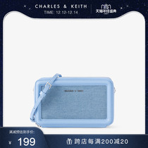 CHARLESKEITH womens bag CK6-10840197-1 woven small square bag shoulder bag wallet