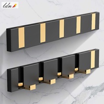 Living room bedroom room entry door multifunctional light luxury telescopic coat rack wall-mounted non-perforated simple