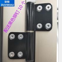 Removal of the aluminum without flush unloading glass door door aluminum alloy door hinge space bathroom