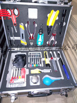 Optical fiber construction toolbox Miller clamp optical fiber cleaver, optical power fusion splicer supporting optical cable construction toolbox