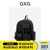 GXG Mens Bag Double Shoulder Bag Mens Students New Large Capacity 100 Hitch Travel Bag Backpack Man
