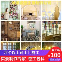 2022 new movie studio photowedding photo wedding photo studio decoration design to make Han-style childrens reality w-5058
