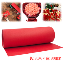 red black white kraft paper roll diy thick packaging