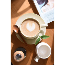  A cup of warm tea coffee cup Jingdezhen 1300 degree firing cup three-piece set please shoot this separately