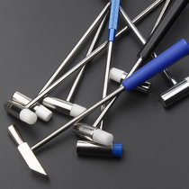 Mini small hammer model making clock small hammer small iron hammer plastic metal hard and soft dual-use small hammer small hammer