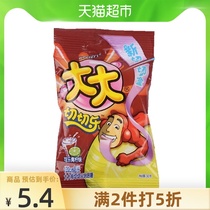 Big roll Che Che Le Cola Lime flavor Bubblegum fruit 30g*1 bag of casual nostalgic childrens year snacks