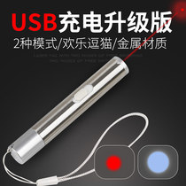 Funny cat stick USB rechargeable laser funny cat stick Infrared laser pointer Self-hi cat toy Cat candy Cat scratching board