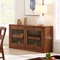 Bright furniture all solid wood side cupboard Q
