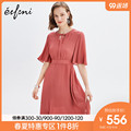 Shopping mall with Evely summer dress new temperament slim dress female 1195290631q