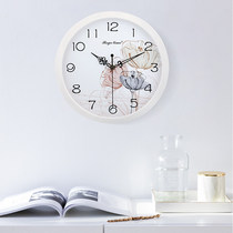 12 inch round clock bedroom Silent Wall watch creative clock fashion simple wall clock living room modern quartz clock