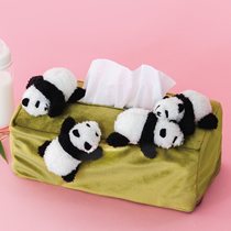 Japan Imports Cooked Sleeping Baby Panda Baby Paper Towels Box Cover Finarie Dreams YOu MORE Creative Gift Christmas