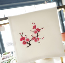 Suzhou embroidered handkerchief Mulberry Silk Pure hand embroidered handkerchief Su embroidered silk small square scarf Chinese style silk gift