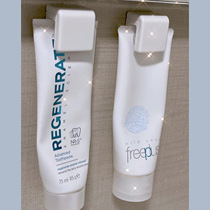 Toothpaste rack-free dormitory lazy people squeeze toothpaste artifact wall-mounted toilet storage facial cleanser clip