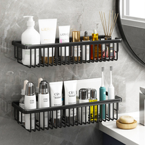 Bathroom shelf rack toilet non-perforated wall wall-mounted rack toilet wash table supplies storage rack