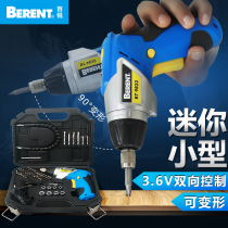 Bairui 3 6v electric screwdriver mini electric screwdriver rechargeable electric hand drill small screwdriver set combination