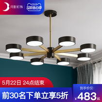 Northern Europe lamps and lanterns all copper chandelier living room light luxury ins lamp simple 2020 new bedroom lamp Q