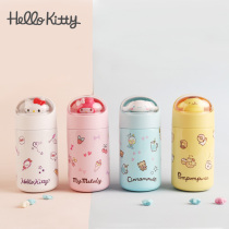 miniso famous excellent product Sanrio doll thermos cup Jade Gui dog Hello Kitty Melody cute hand portable