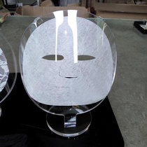 Mask shelf display stand acrylic disassembly curved mask display stand set up table cosmetics store display rack