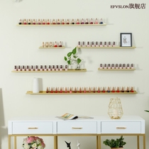 E nail art display rack wall hanging iron nail polish rack nail polish rubber rack nail shop wall shelf containers