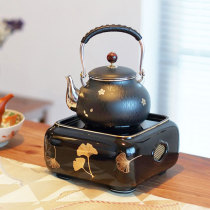 Yingge burning electric pottery stove Household tea-making tea stove Desktop small iron pot Silver pot Tea-making tea pot Electric pottery stove