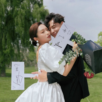 New Shadow Building Supplies Photo Props English Alphabet Handmade Board Wedding Dress Shooting Creative Brigade Filming Outscene Handpicked