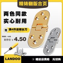 Table-type folding hinge Round table hinged table flap Flap Hinge Concealed Invisible Hinged 30x80 zinc alloy