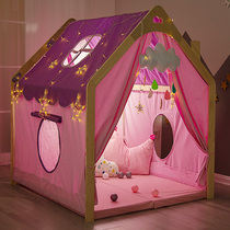 Children's play and toy house small house girl baby family sleeping bed tent indoor princess dream cabin