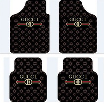 Car floor mats Cartoon monolithic foot mats Universal easy-to-clean non-slip carpet floor mats Car mats four seasons suede