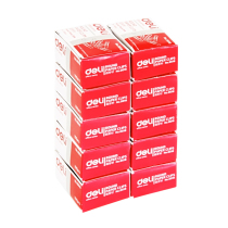 Deli stationery 10 boxed paper clip Office binding pin 0018 Metal paper clip boxed